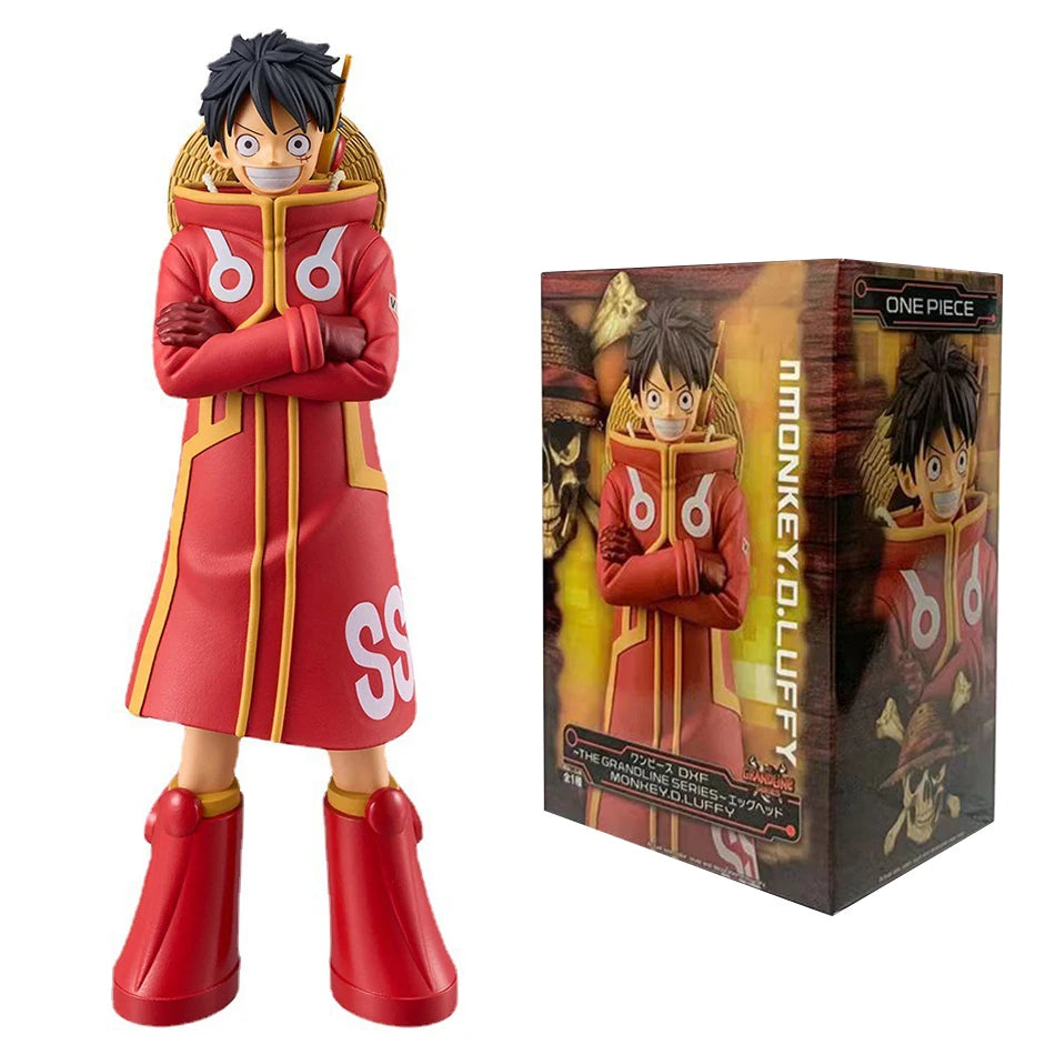 17cm One Piece Luffy Anime Figures Monkey D. Luffy Egg Head Island Action Figures PVC Anime Collection Model Doll Toy Kid Gift 17cm One Piece Luffy Anime Figures Monkey D. Luffy Egg Head Island Action Figures PVC Anime Collection Model Doll Toy Kid Gift